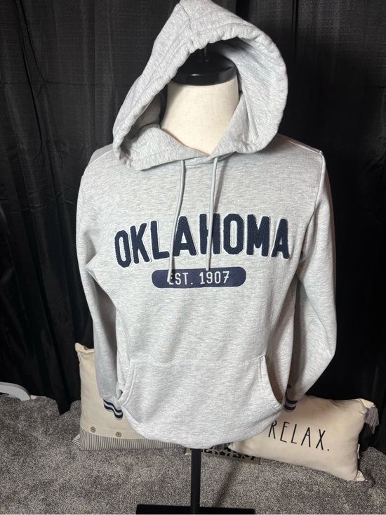 Home Free Other - Gray Oklahoma Pullover Hoodie Sweatshirt